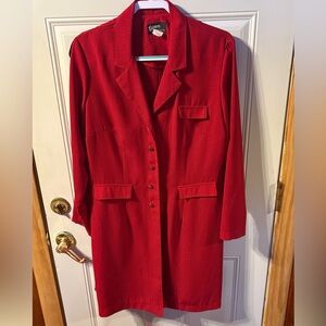 52) Vintage 2Piece Dawn Joy Fashion with Stuble Metallic Pinstriped Shimmer